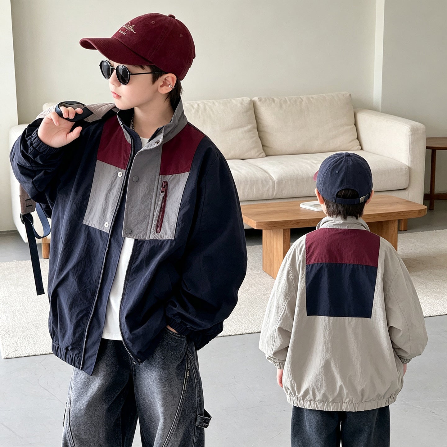 Boys’ long-sleeve jacket