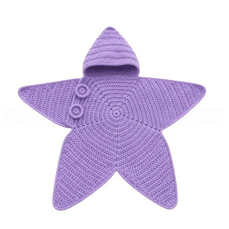 Hooded newborn jumpsuit