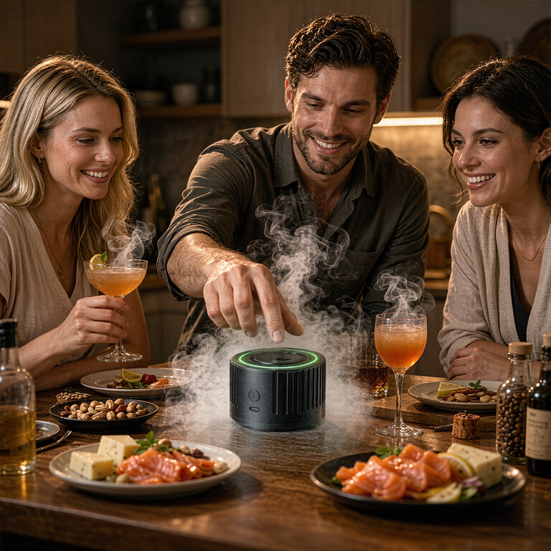 Electric cocktail smoker
