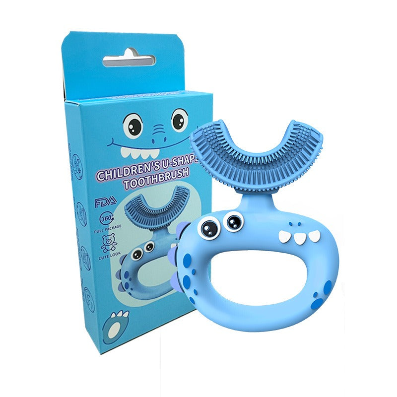 Silicone children’s toothbrush