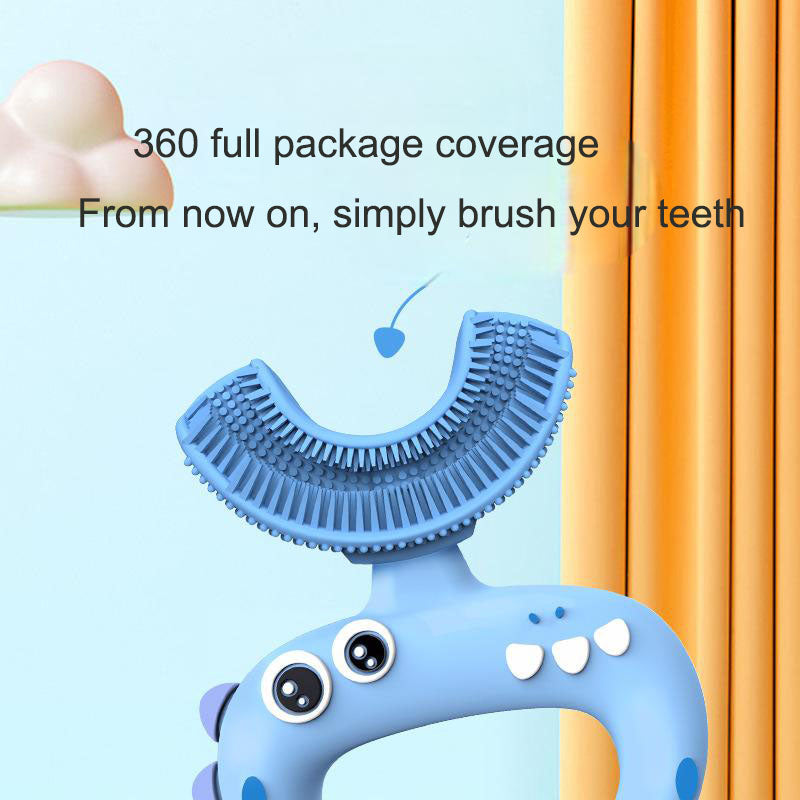 Silicone children’s toothbrush