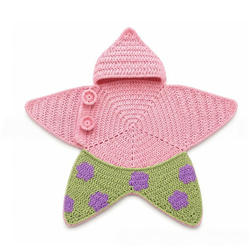 Hooded newborn jumpsuit