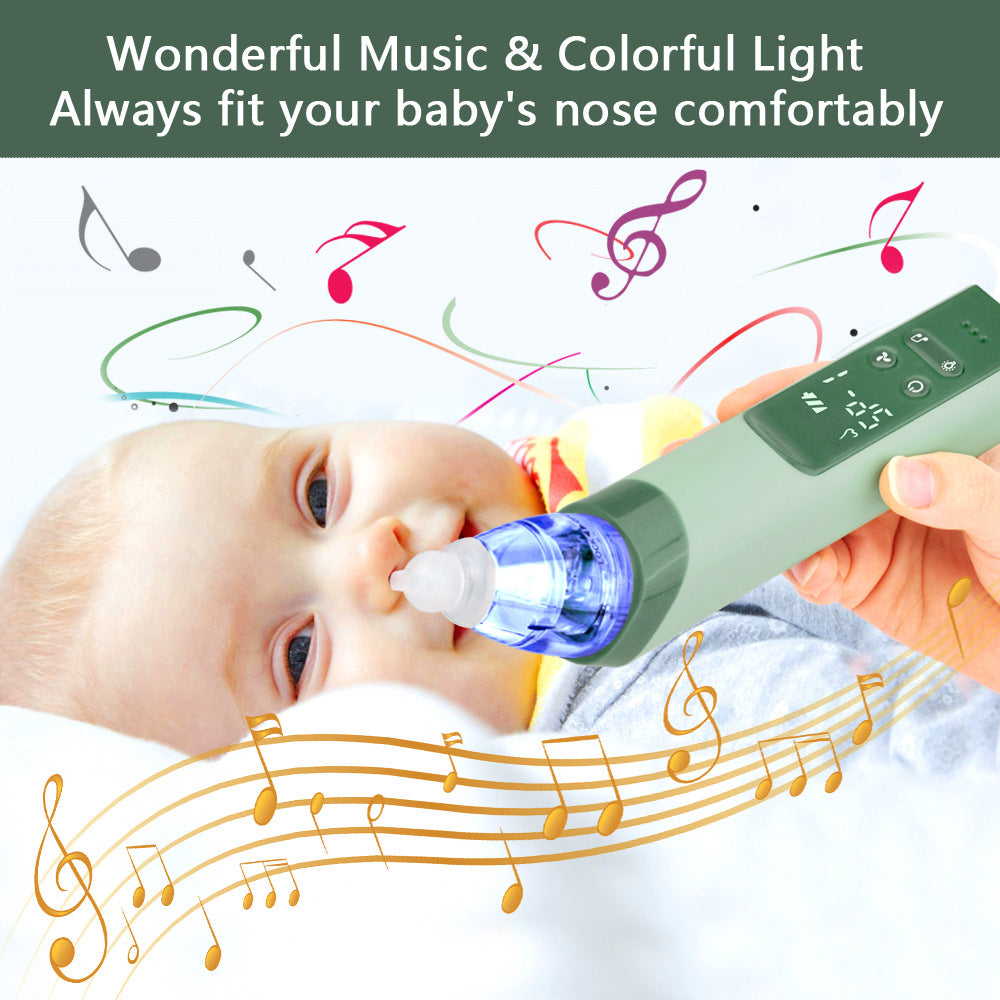 Aspirateur nasal électrique avec musique et lumière