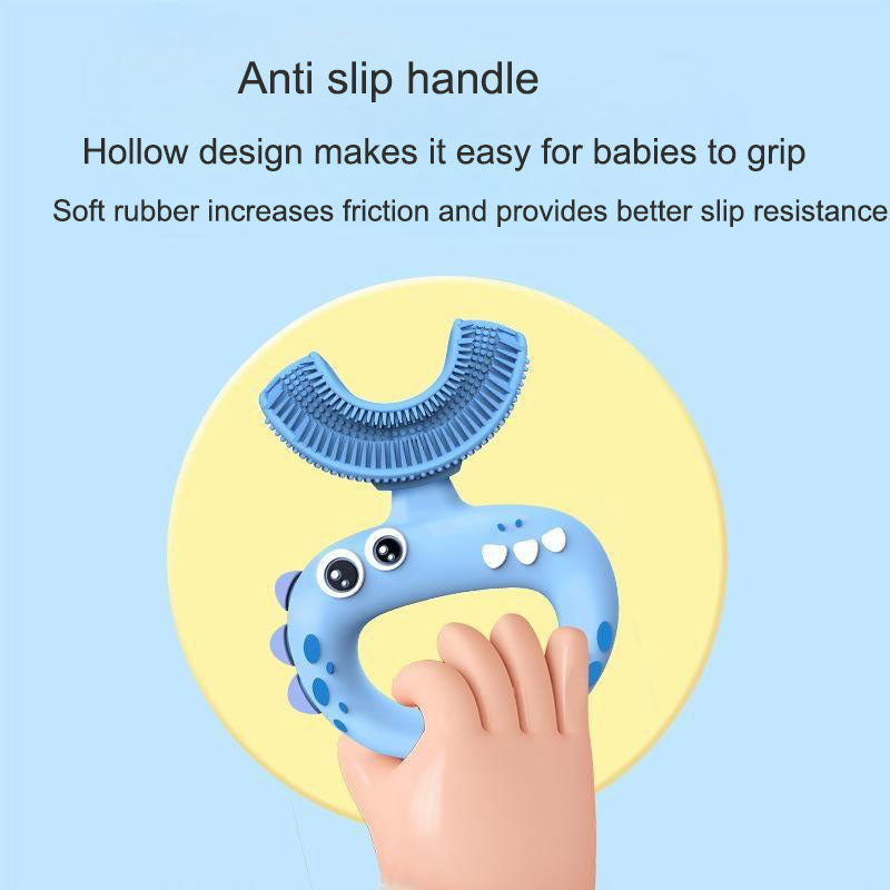 Silicone children’s toothbrush