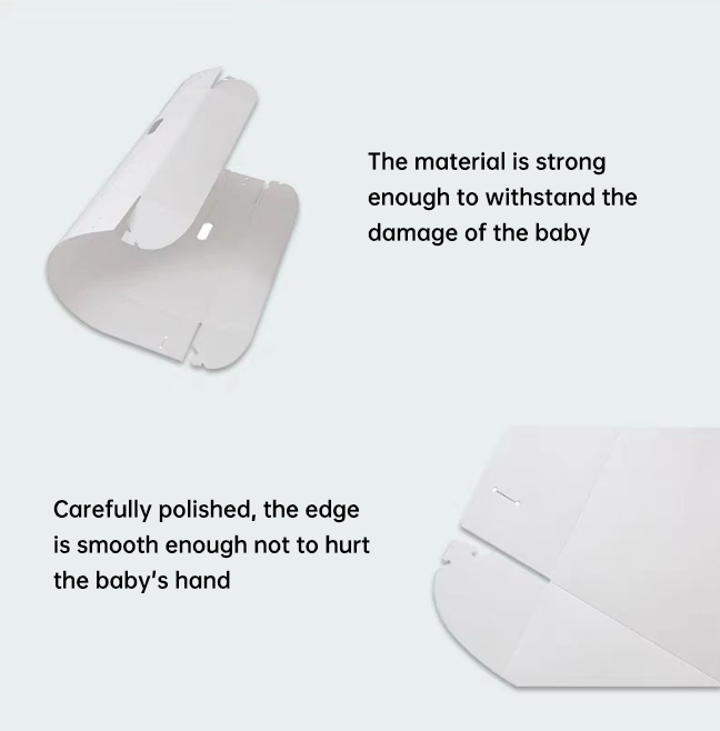 Food catcher for mealtimes — chair not included