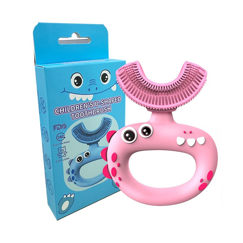 Silicone children’s toothbrush