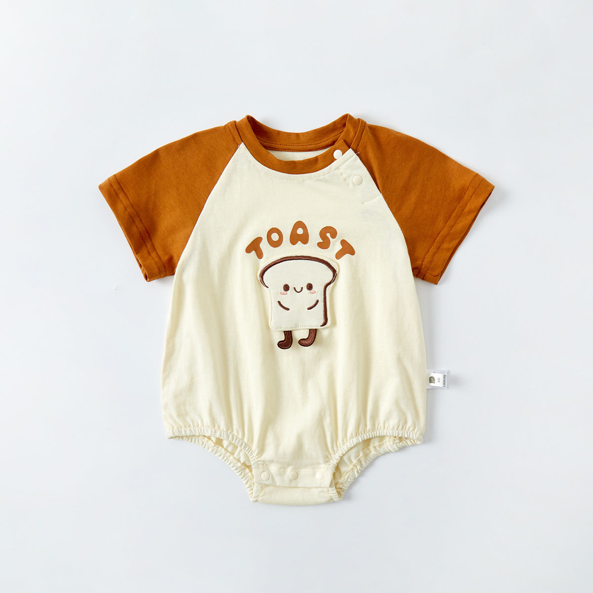 Short-sleeve cartoon bodysuit