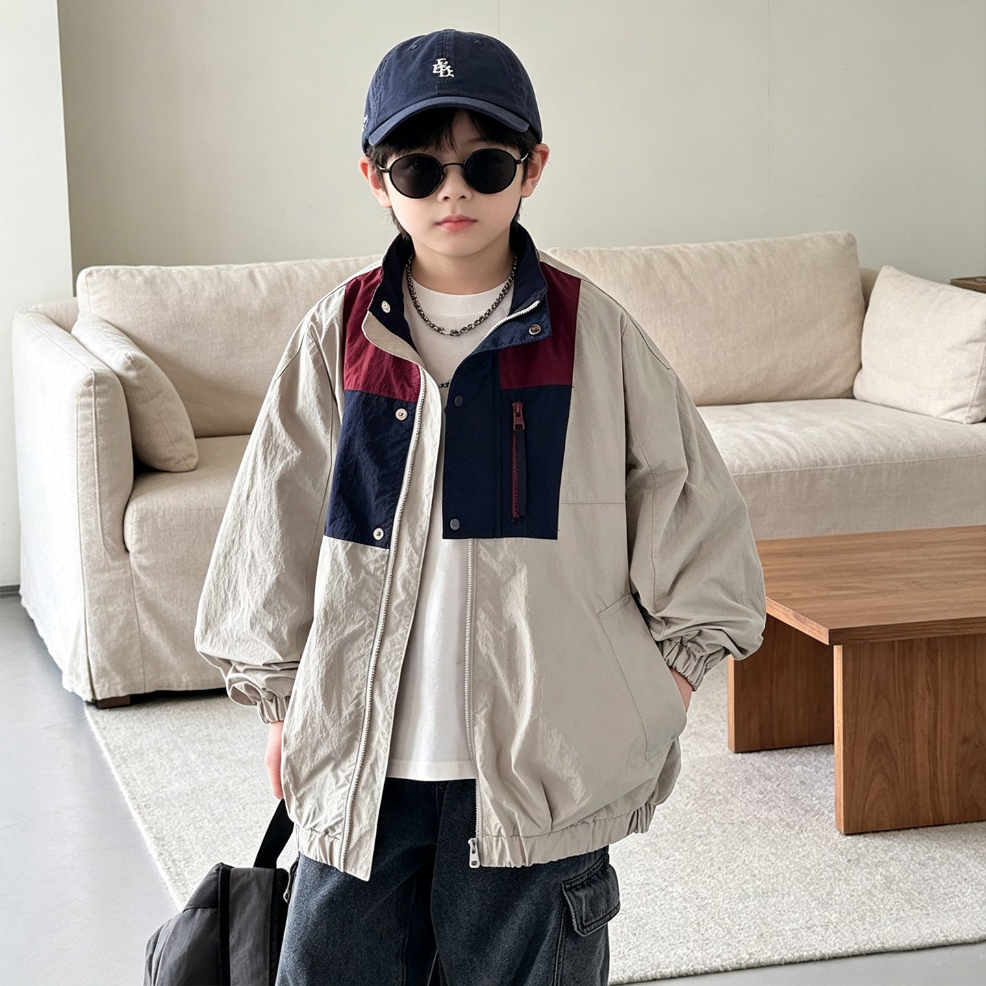 Boys’ long-sleeve jacket