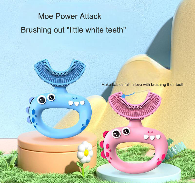 Silicone children’s toothbrush